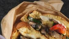 The Best Roasted Vegetable and Hummus Panini