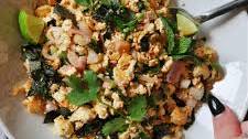The Best Vegan Larb Inspired Tofu