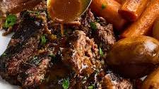 The Easiest Slow Cooker Pot Roast
