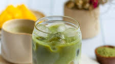 The Perfect Mango Matcha Latte