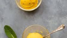 Thermomix Mango Sorbet with Mint and Lime
