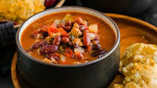 Three Bean Lamb Chili