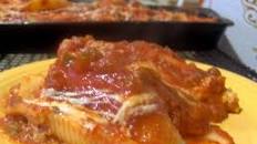 Three Cheese Stuffed Jumbo Pasta Shells