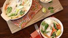 Tilapia with lemongrass and coconut milk