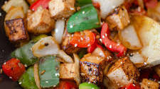 Tofu Bell Pepper Stir Fry