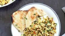 Tofu Bhurji Vegan Bhurji