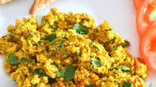Tofu Bhurji or Indian-style Tofu Scramble