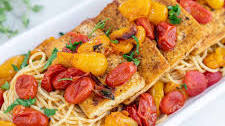 Tofu Fillets with Tomato Herb Pan Sauce