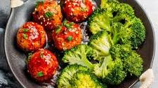 Tofu Meatballs in Sweet & Sour Sauce