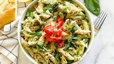 Tofu Pesto Pasta Recipe