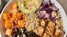 Tofu Quinoa Bowl