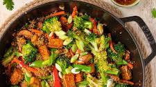 Tofu Quinoa Stir Fry