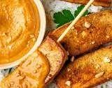 Tofu Satay (With Thai Peanut Satay Sauce)