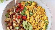 Tofu Scramble Burrito Bowl