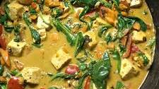 Tofu Stir-Fry with Peanut Sauce (Vegan)