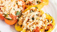Tofu Stuffed Peppers