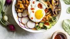 Tofu Sweet Potato Bibimbap