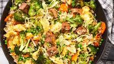 Tofu and Broccoli Fried Rice