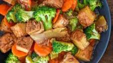 Tofu and Broccoli Stir fry