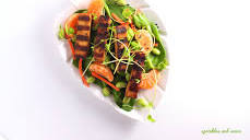 Tofu and Spinach Salad with Asian Sesame Dressing