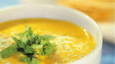 Tofu and pumpkin soup
