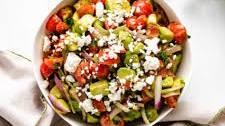 Tomato Avocado Salad (with Feta)