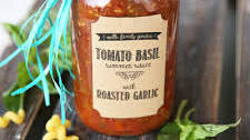 Tomato Basil Simmer Sauce with Roasted Garlic
