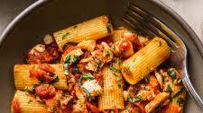 Tomato Cod Fish Pasta (Simple & Healthy)