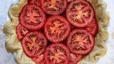 Tomato Pie with a Cheddar Herb Crust