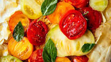 Tomato Tart with Almond Ricotta