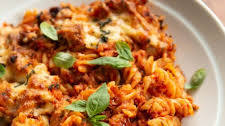 Tomato Tuna Pasta Bake
