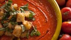 Tomato and watermelon gazpacho