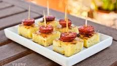 Tortilla Bites with Chorizo