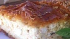 Traditional Tiropita recipe (Greek cheese Pie with feta)