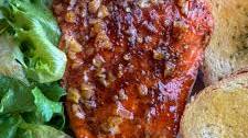 Traeger Grilled Salmon with Honey Garlic Glaze