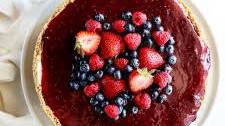 Triple Berry Cheesecake