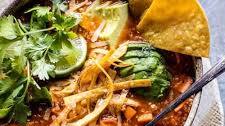 Turkey Enchilada Quinoa Soup.