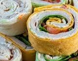 Turkey Pinwheels with Cream Cheese Spread