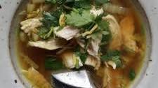 Turmeric Ginger Chicken Broth