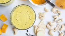 Turmeric, Ginger and Mango Smoothie