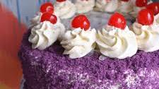 Ube Macapuno Cake