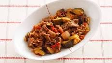 Umami-rich Beef Ratatouille