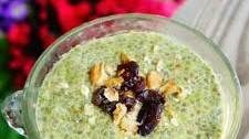 VANILLA MATCHA CHIA PUDDING