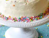 Vanilla Birthday Cake with Old-Fashioned Vanilla Buttercream