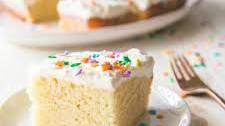 Vanilla Cake Recipe (made with oil, not butter)
