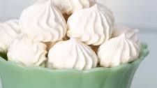 Vanilla Meringue Cookies