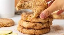 Vegan Apple Spice Snickerdoodle Cookies