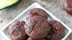 Vegan Chocolate Avocado Cookies