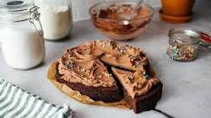 Vegan Chocolate Cake with Cream Cheese Frosting