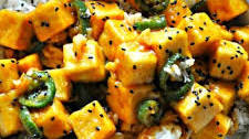 Vegan Crispy Hawaiian Garlic Tofu